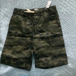 Cargo Camo Jogger Short For Boys